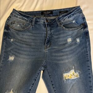 Judy Blue Women's Ripped Denim Jeans